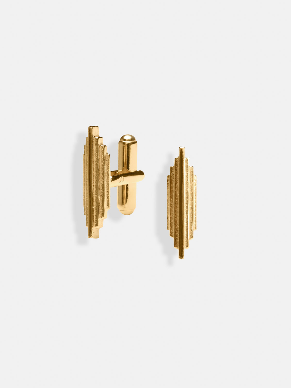 Rockefeller Cufflinks in Gold Vermeil