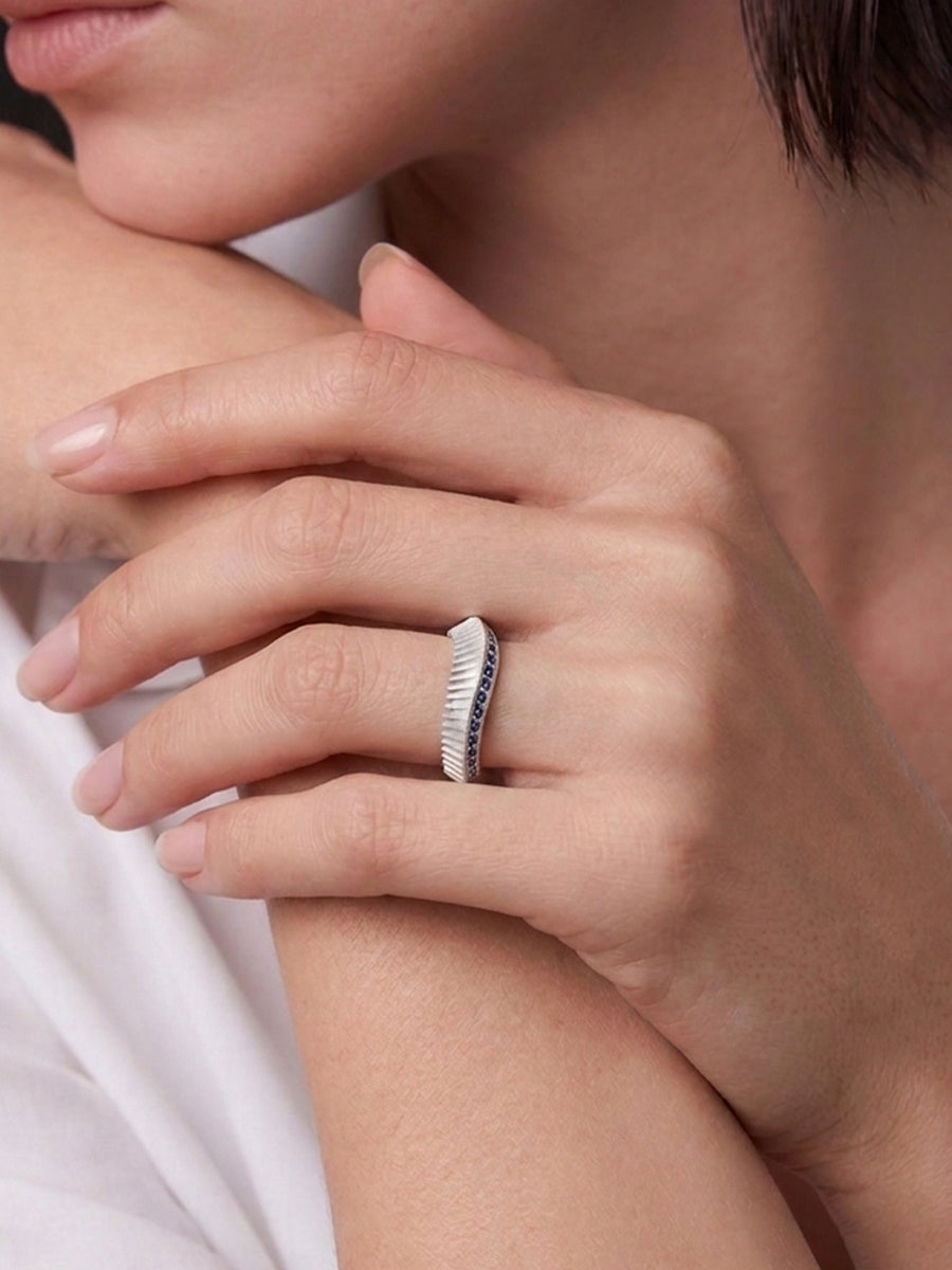 Kilimanjaro Ring  |  19.2ct White Gold