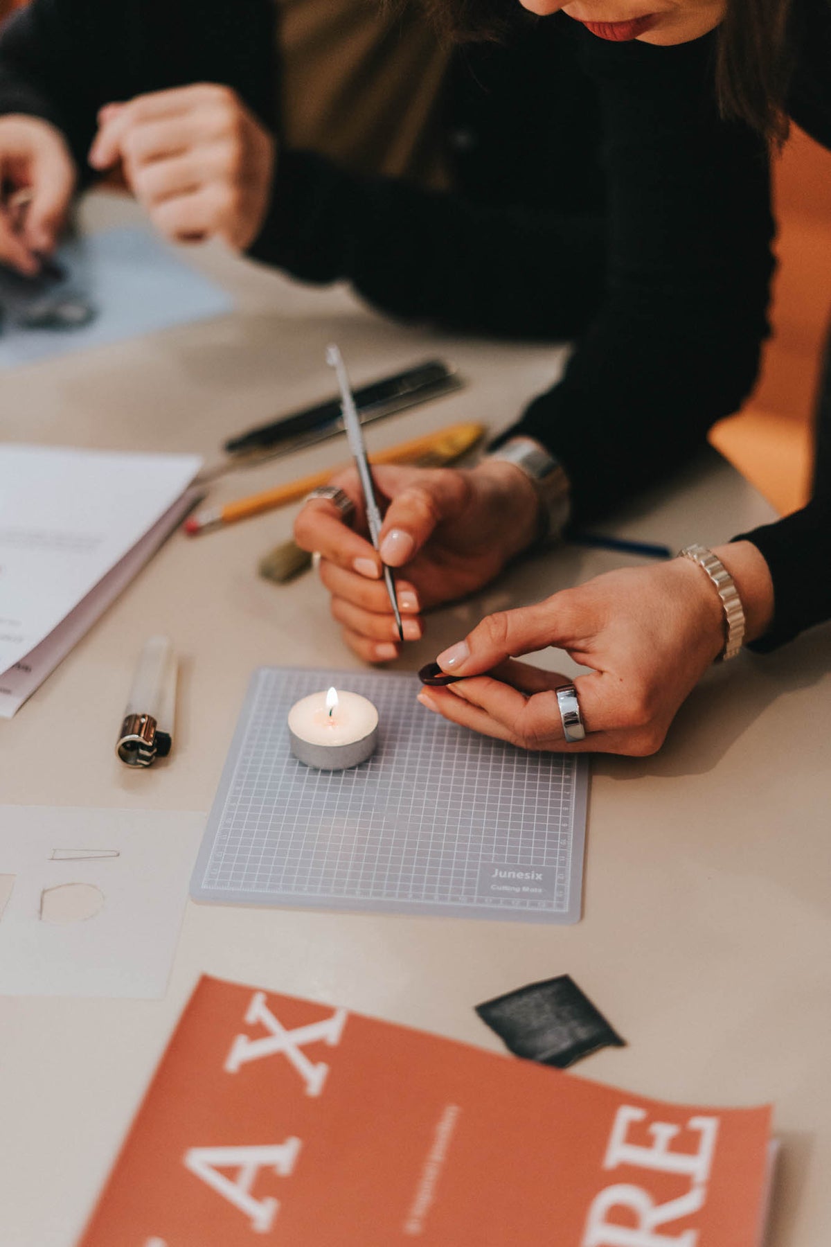WAX IS MORE Workshop - Create your own ring: From Wax to Silver