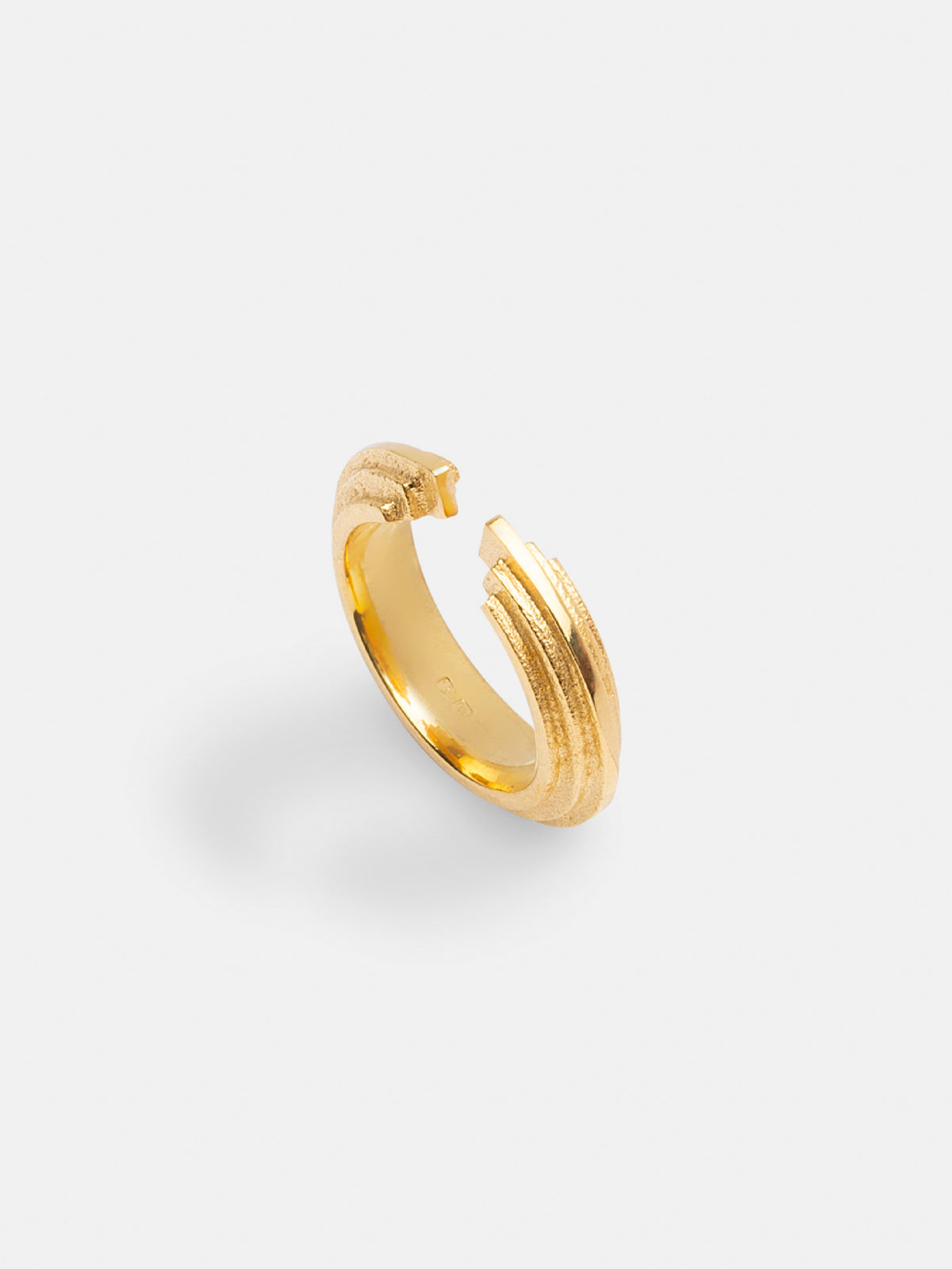 Rockefeller Ring in Gold Vermeil