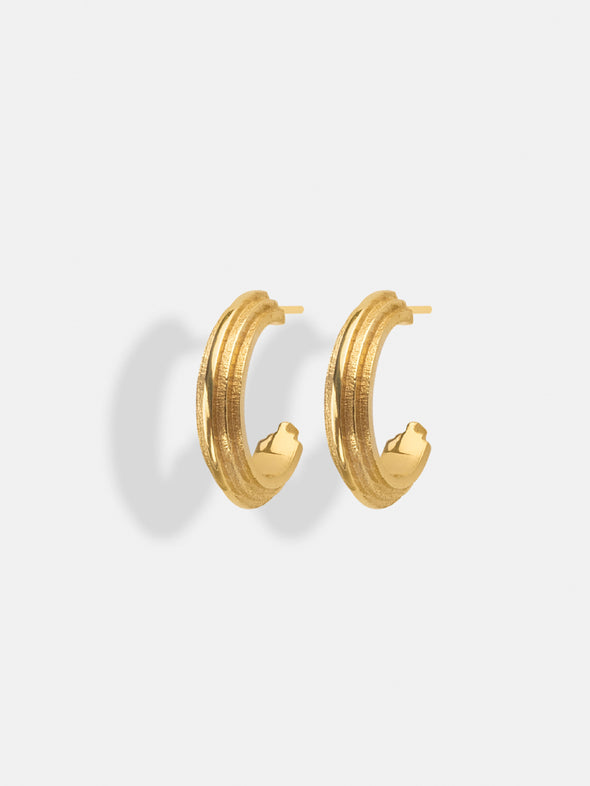 ART DECO _ CHUNKY HOOPS ROCKEFELLER