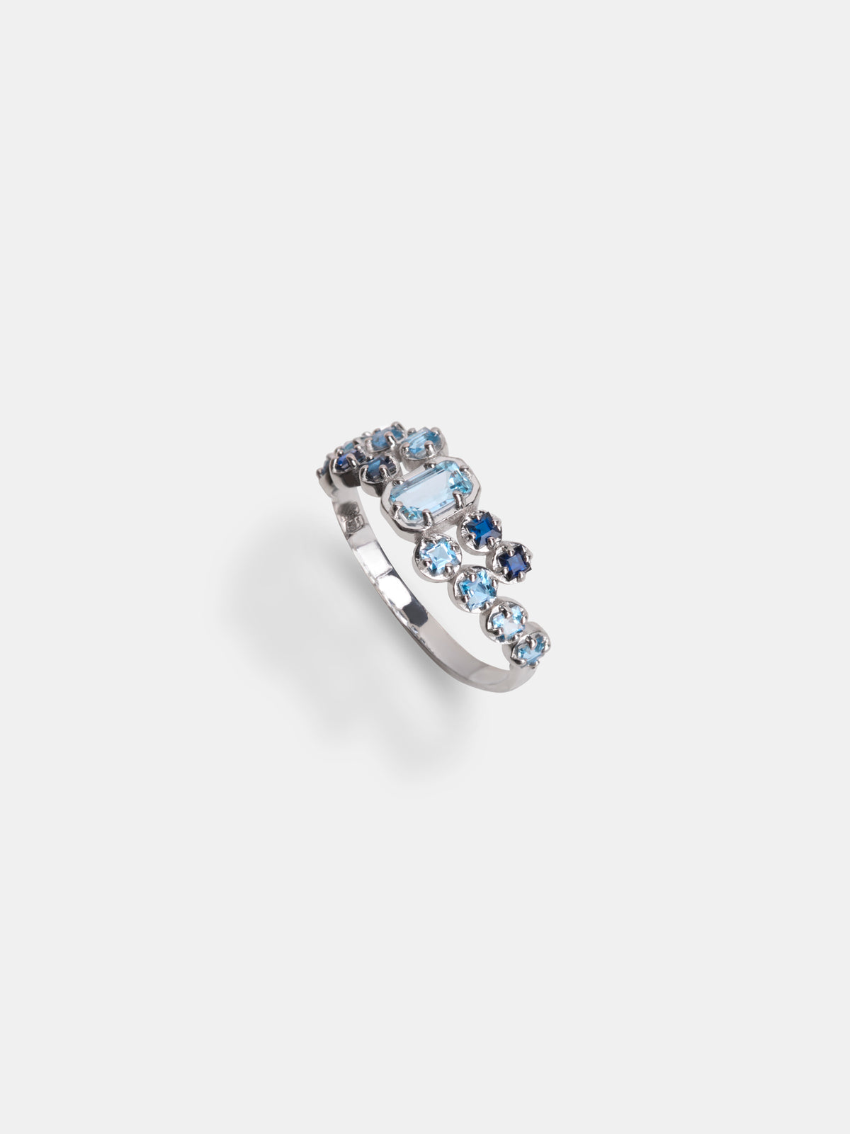 Milos Rings |  19.2ct White Gold