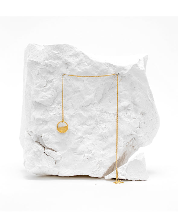CIRCLE. - Gold Necklace (3 sizes)