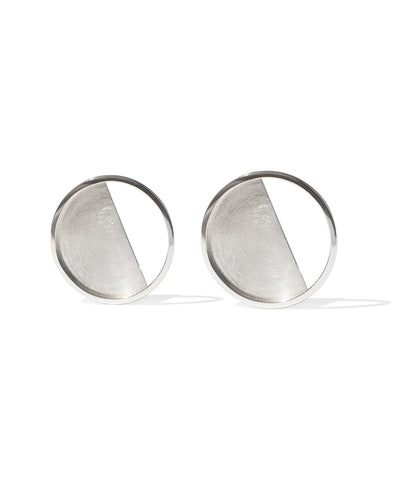 CIRCLE. - Silver Earrings (3 sizes)
