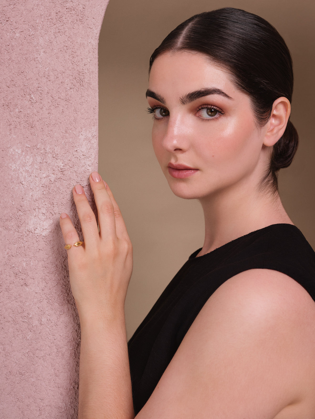 Rockefeller Ring in Gold Vermeil